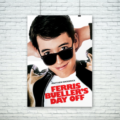 Ferris Buellers Day Off movie poster digital download