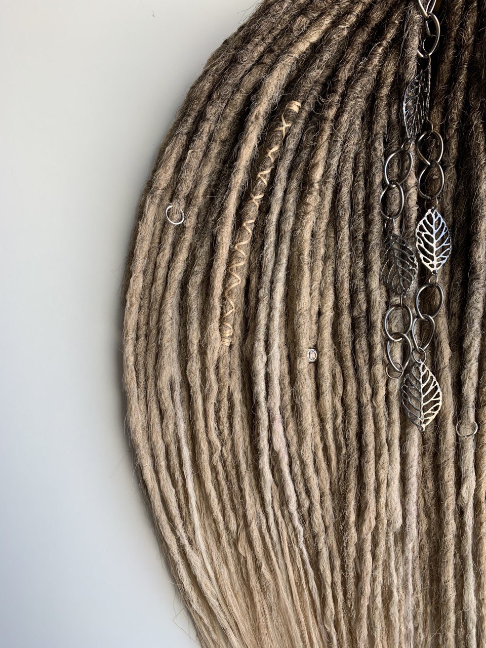 Boho dreadlocks extensions, ombre crochet de dreads 3 Boho dreadlocks extensions, ombre crochet de dreads - Image 3