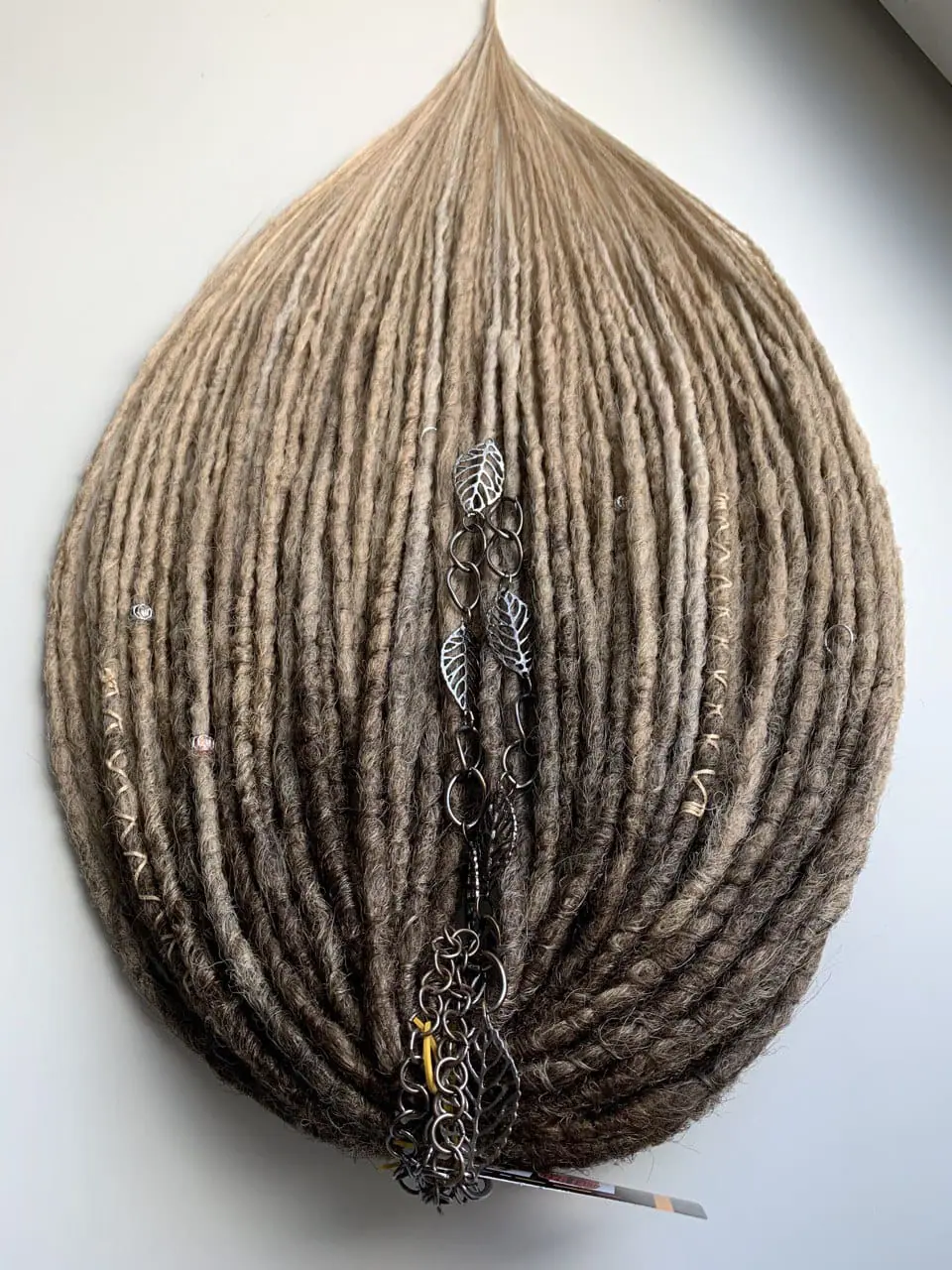 Boho dreadlocks extensions, ombre crochet de dreads 4 Boho dreadlocks extensions, ombre crochet de dreads - Image 4