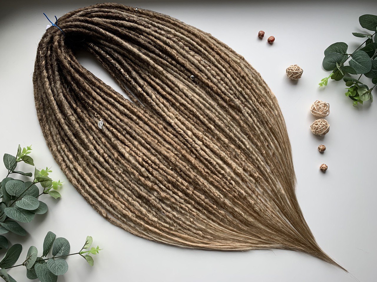 Boho dreadlocks extensions, ombre crochet de dreads 7 Boho dreadlocks extensions, ombre crochet de dreads - Image 7