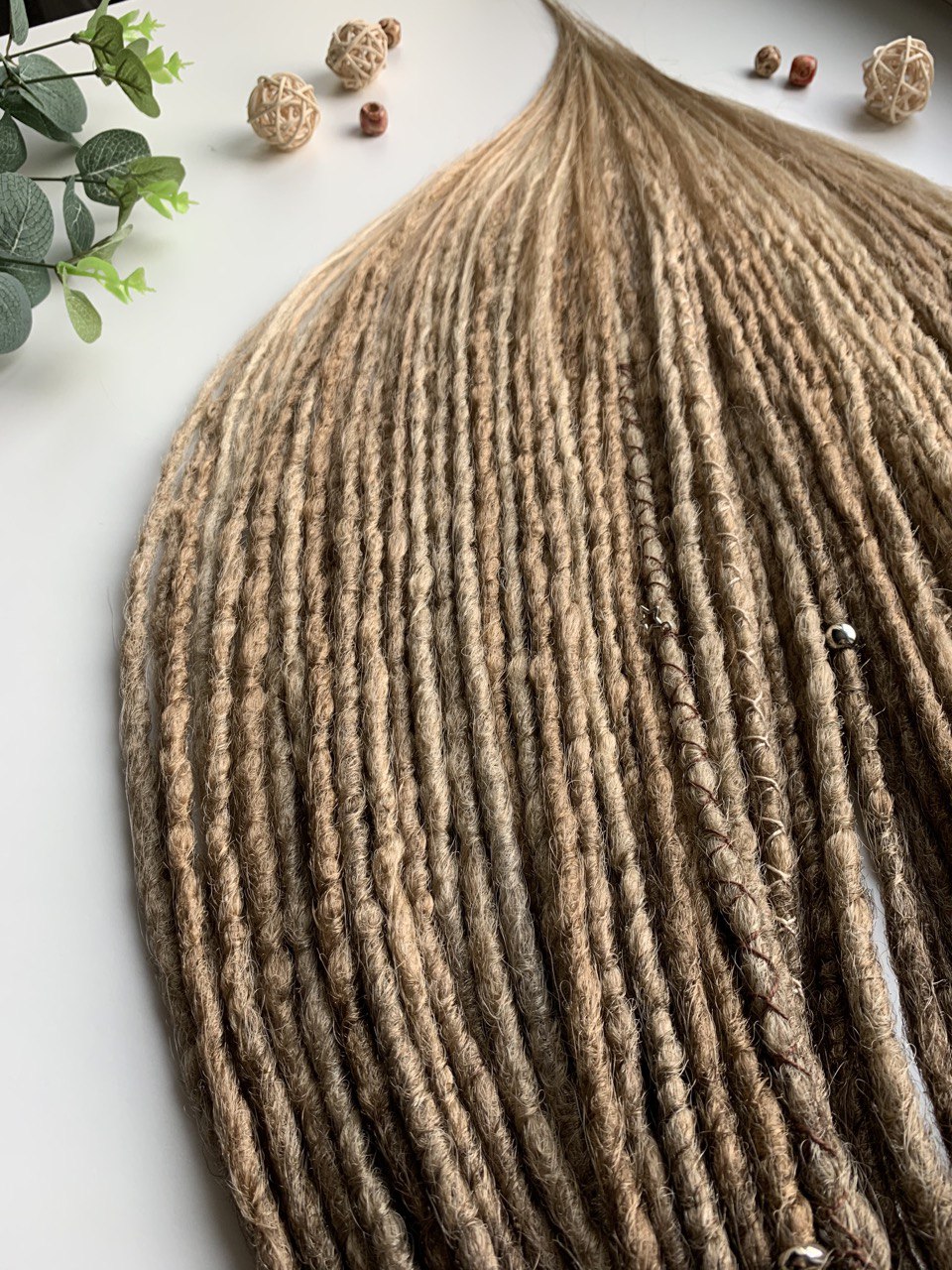 Boho dreadlocks extensions, ombre crochet de dreads 9 Boho dreadlocks extensions, ombre crochet de dreads - Image 9