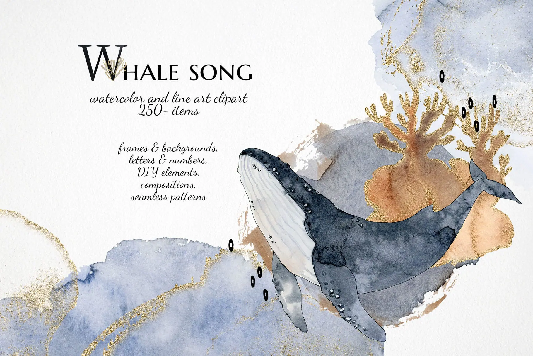 watercolor abstract ocean clipart, whale illustrations 1 watercolor abstract ocean clipart, whale illustrations