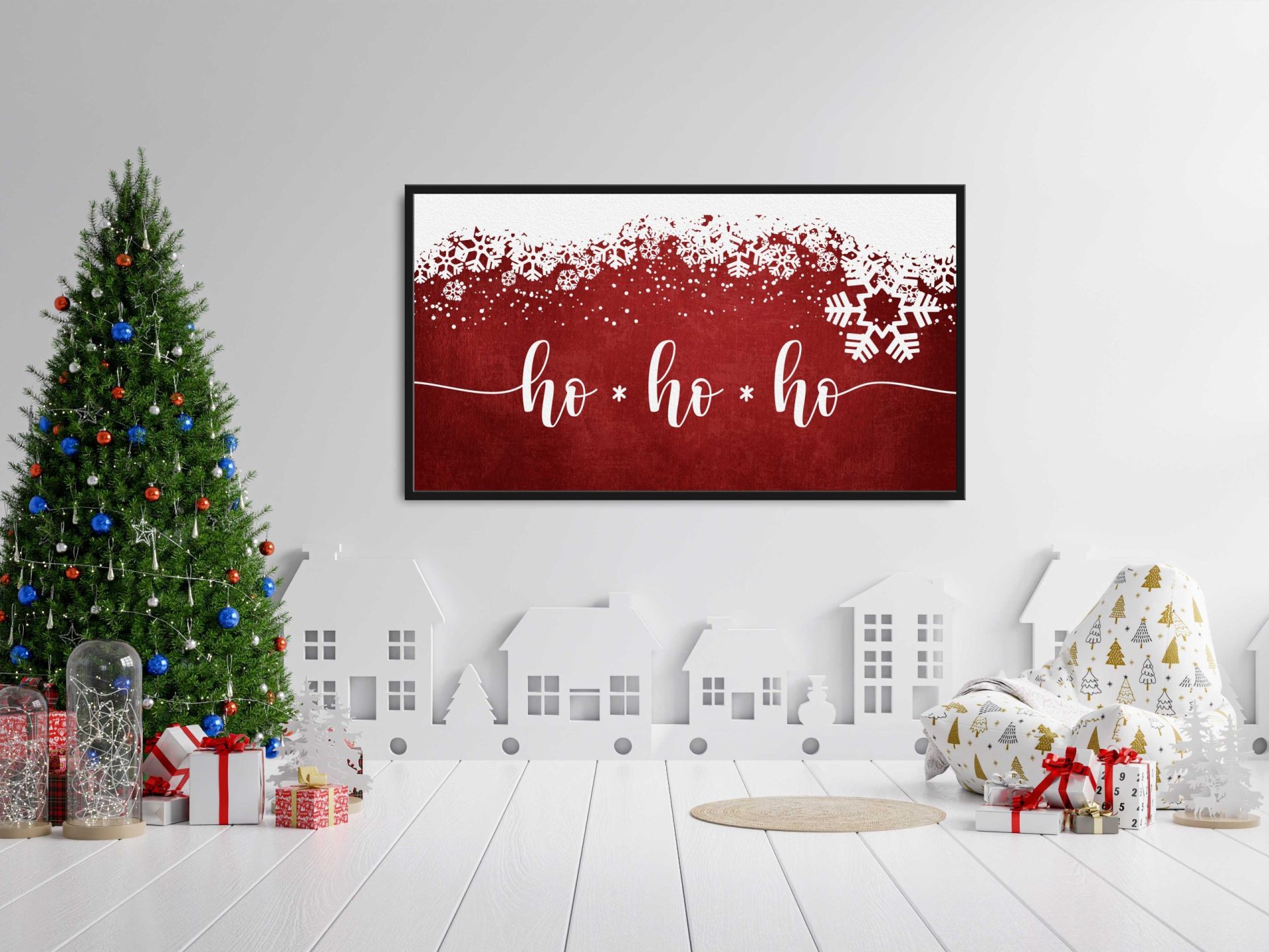 Ho Ho Ho Christmas Samsung Frame TV Art 5 Ho Ho Ho Christmas Samsung Frame TV Art - Image 5