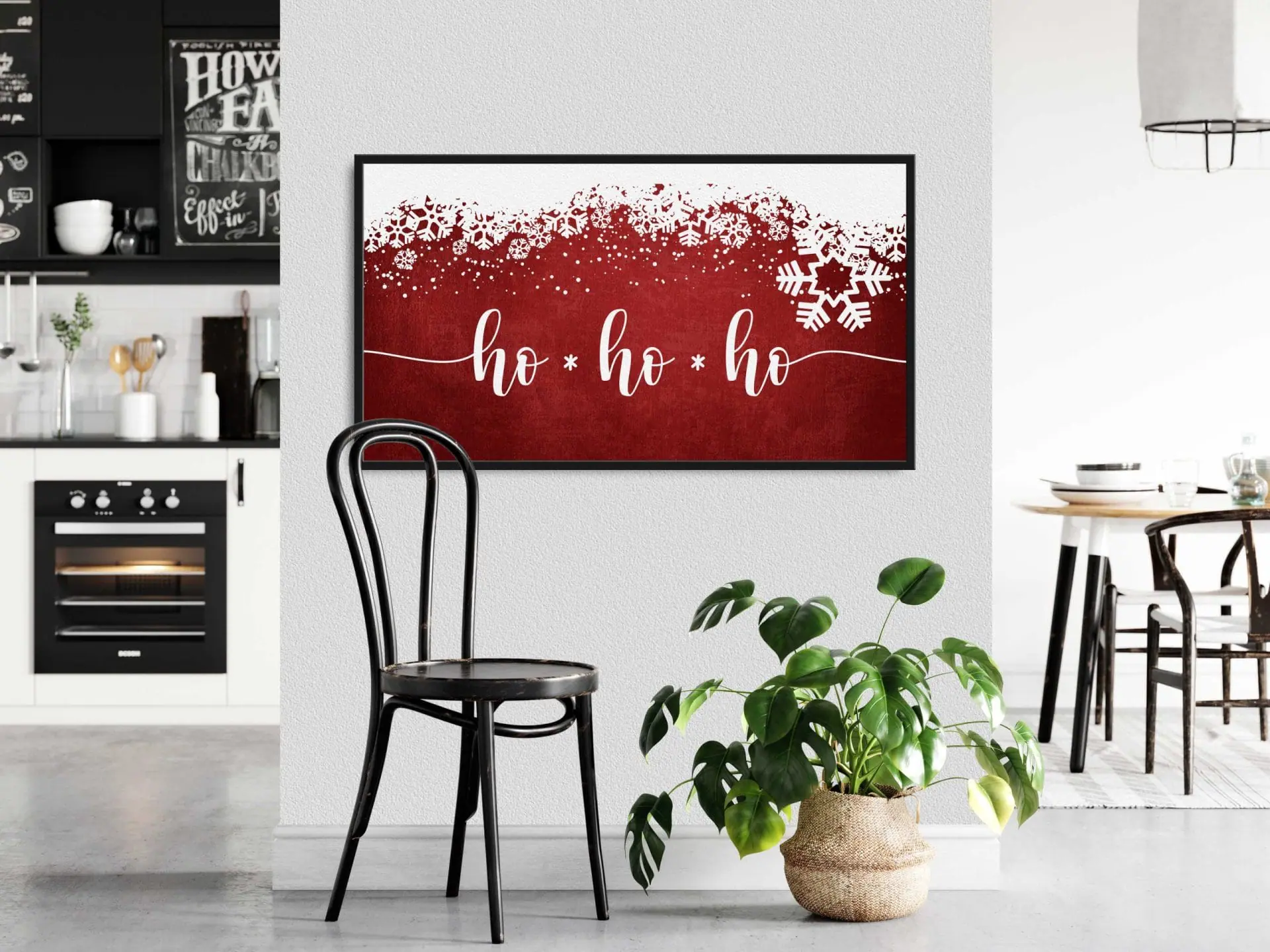 Ho Ho Ho Christmas Samsung Frame TV Art 4 Ho Ho Ho Christmas Samsung Frame TV Art - Image 4