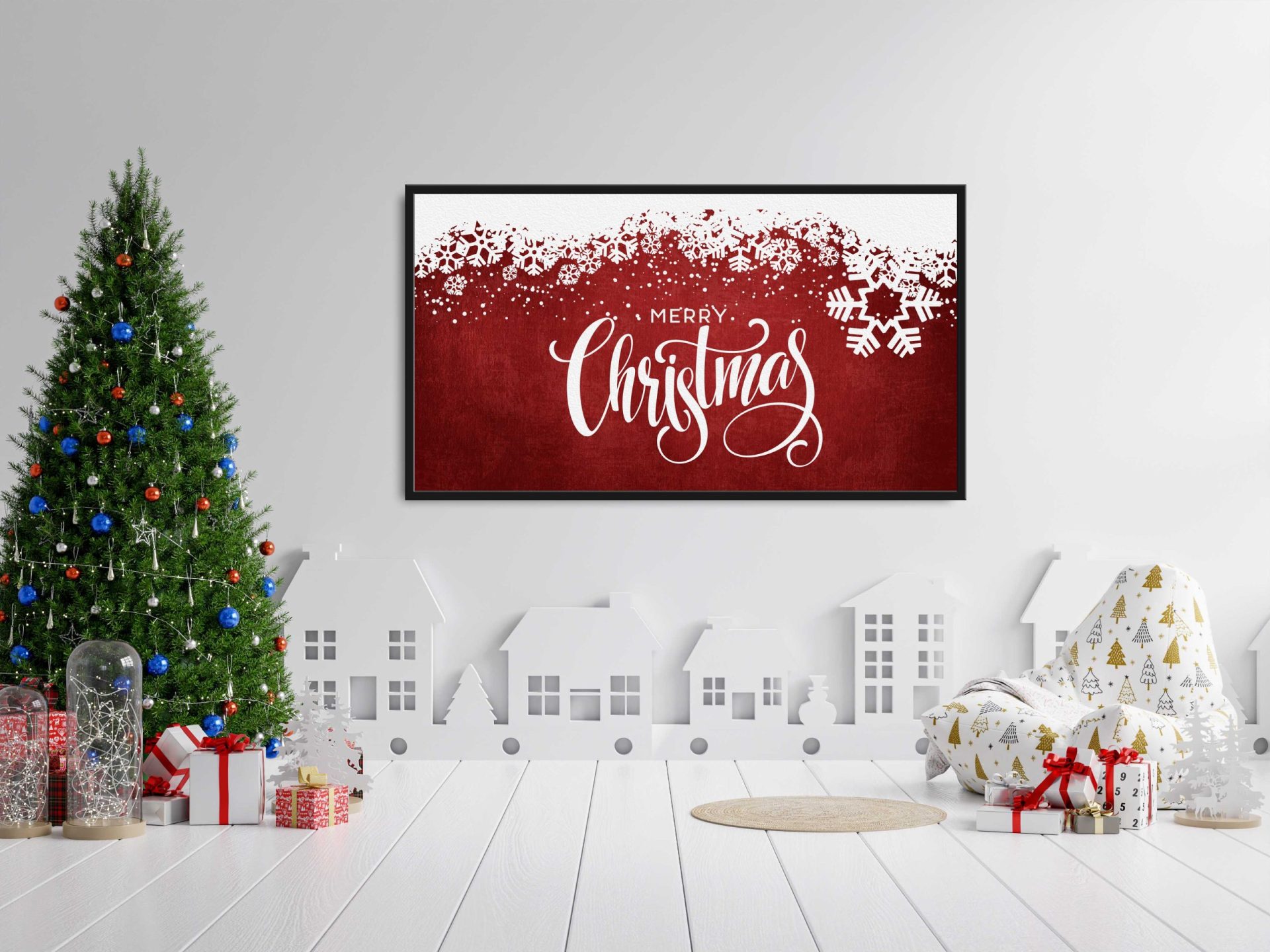 Merry Christmas Samsung Frame TV Art 2 Merry Christmas Samsung Frame TV Art - Image 2