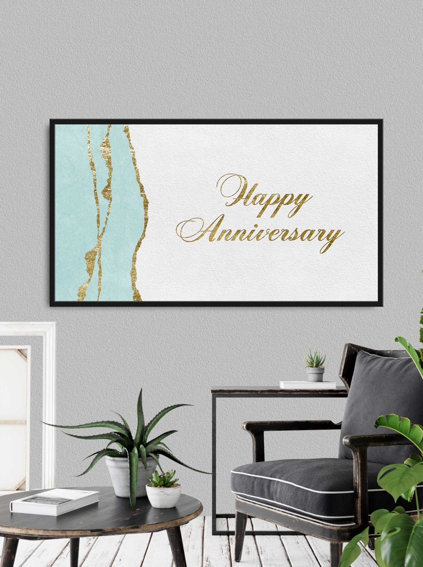 Samsung Frame TV Art Happy Anniversary 3 Samsung Frame TV Art Happy Anniversary - Image 3