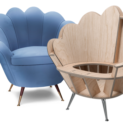 DXF file of Chair frame