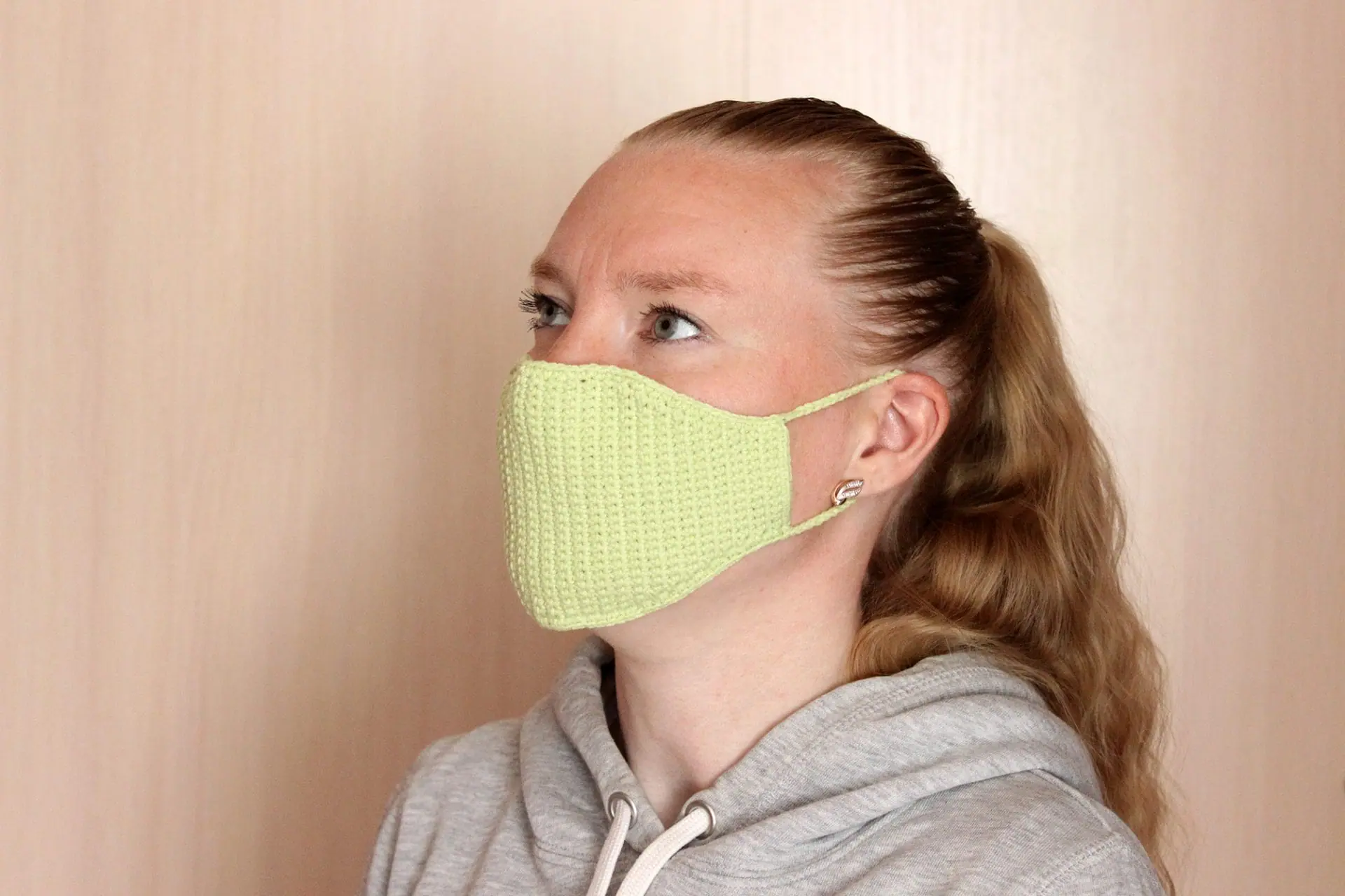 Easy crochet Mask Face pattern 3 Easy crochet Mask Face pattern - Image 3