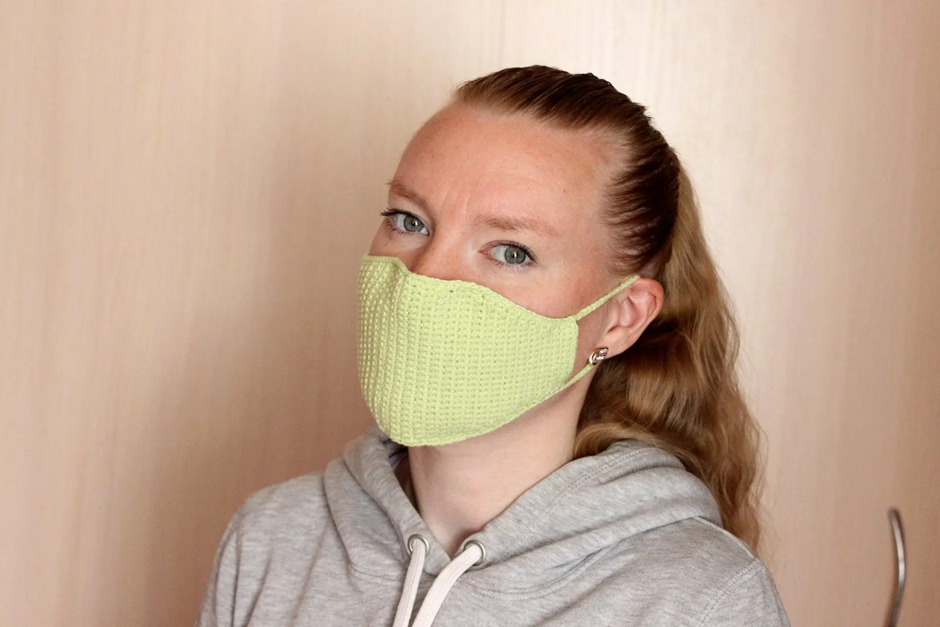 Easy crochet Mask Face pattern 2 Easy crochet Mask Face pattern - Image 2