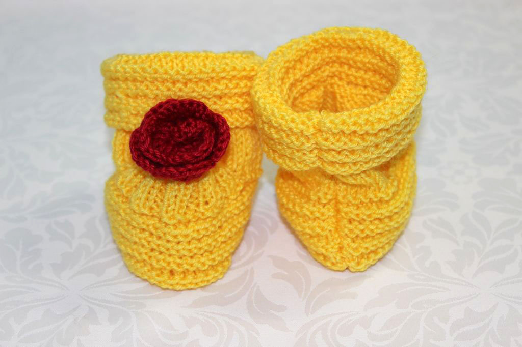 Baby booties knitting pattern 6 Baby booties knitting pattern - Image 6