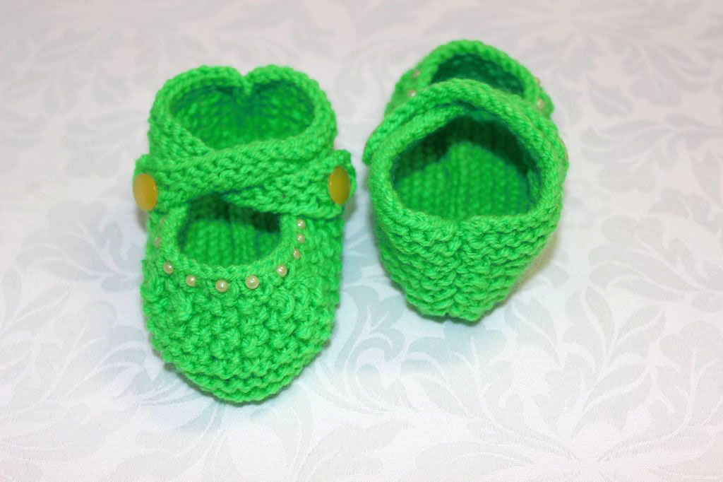 Baby booties knitting pattern 3 Baby booties knitting pattern - Image 3