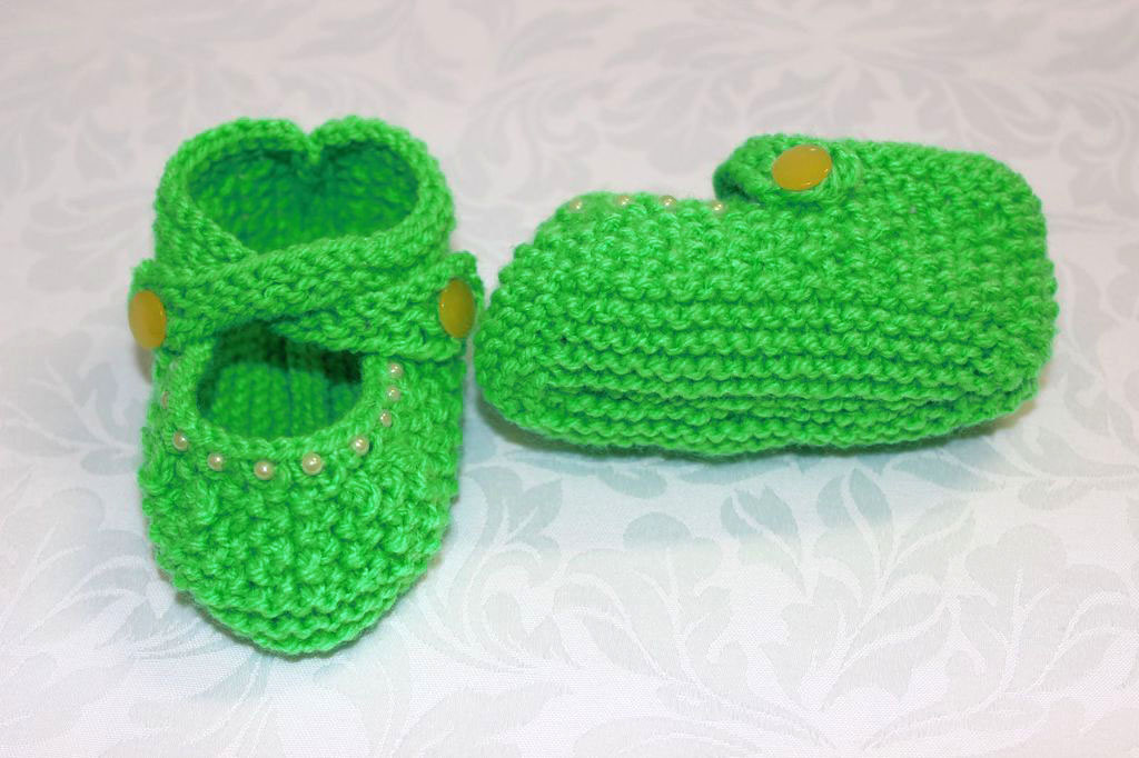 Baby booties knitting pattern 4 Baby booties knitting pattern - Image 4