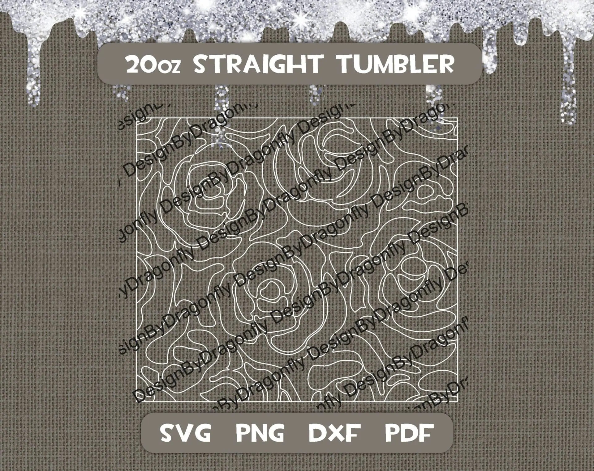 ROSES Burst Tumbler template SVG DXF PNG Pdf 20 Oz Skinny-33 2 ROSES Burst Tumbler template SVG DXF PNG Pdf 20 Oz Skinny-33