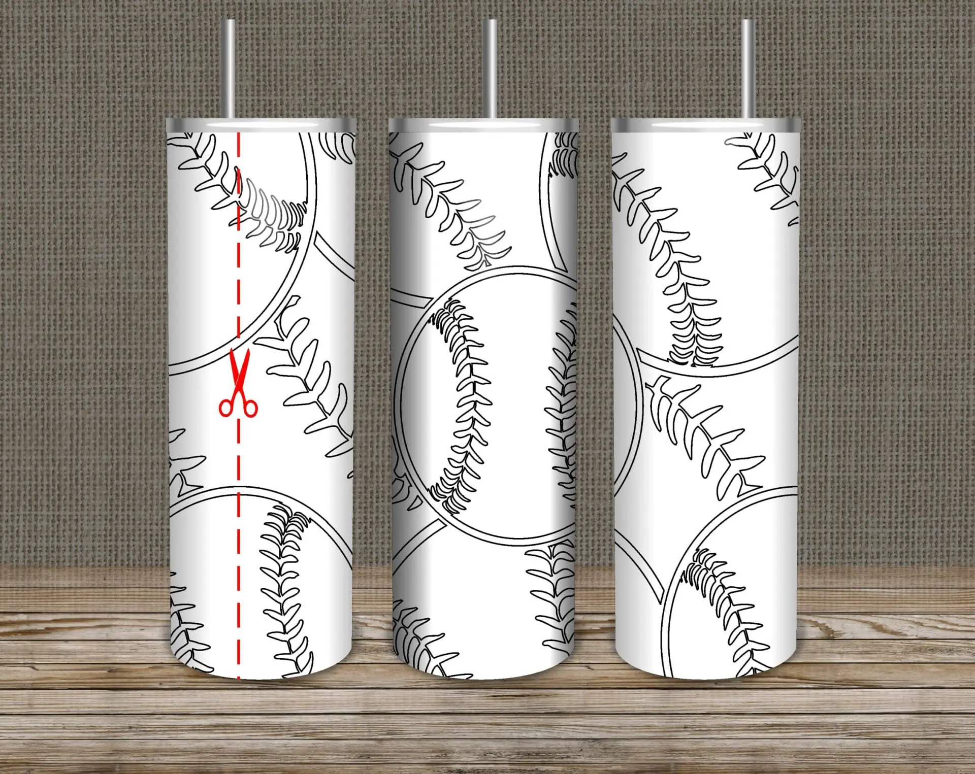 Baseball, Softball Burst Tumbler Template-36 1 Baseball Softball Burst Tumbler Template-36