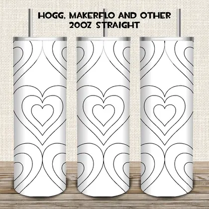 burst tumbler template #3