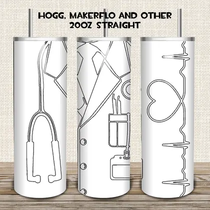 Medical Burst Tumbler Template-21