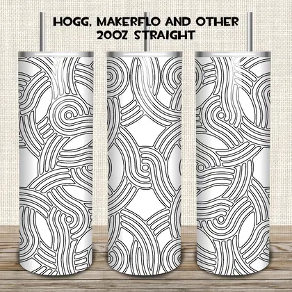 Burst Tumbler SVG DXF PNG Pdf 20 Oz Skinny-29