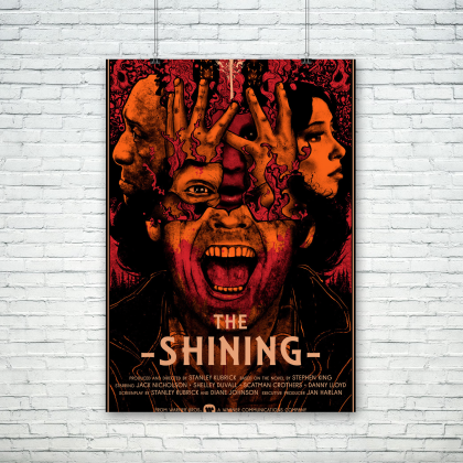 The Shining fan art movie poster digital download