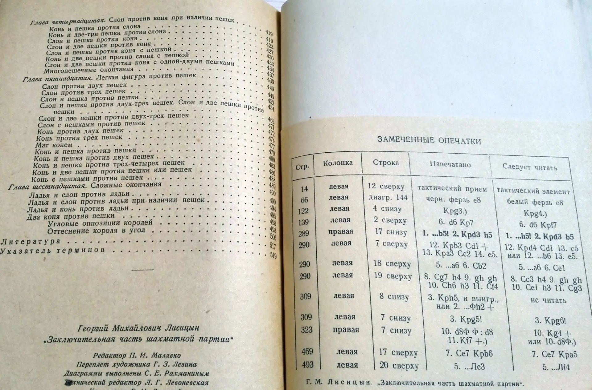 Soviet Chess Book Chess Endings Lisitsyn.Strategy Tactics chess 8 Soviet Chess Book Chess Endings Lisitsyn.Strategy Tactics chess - Image 8