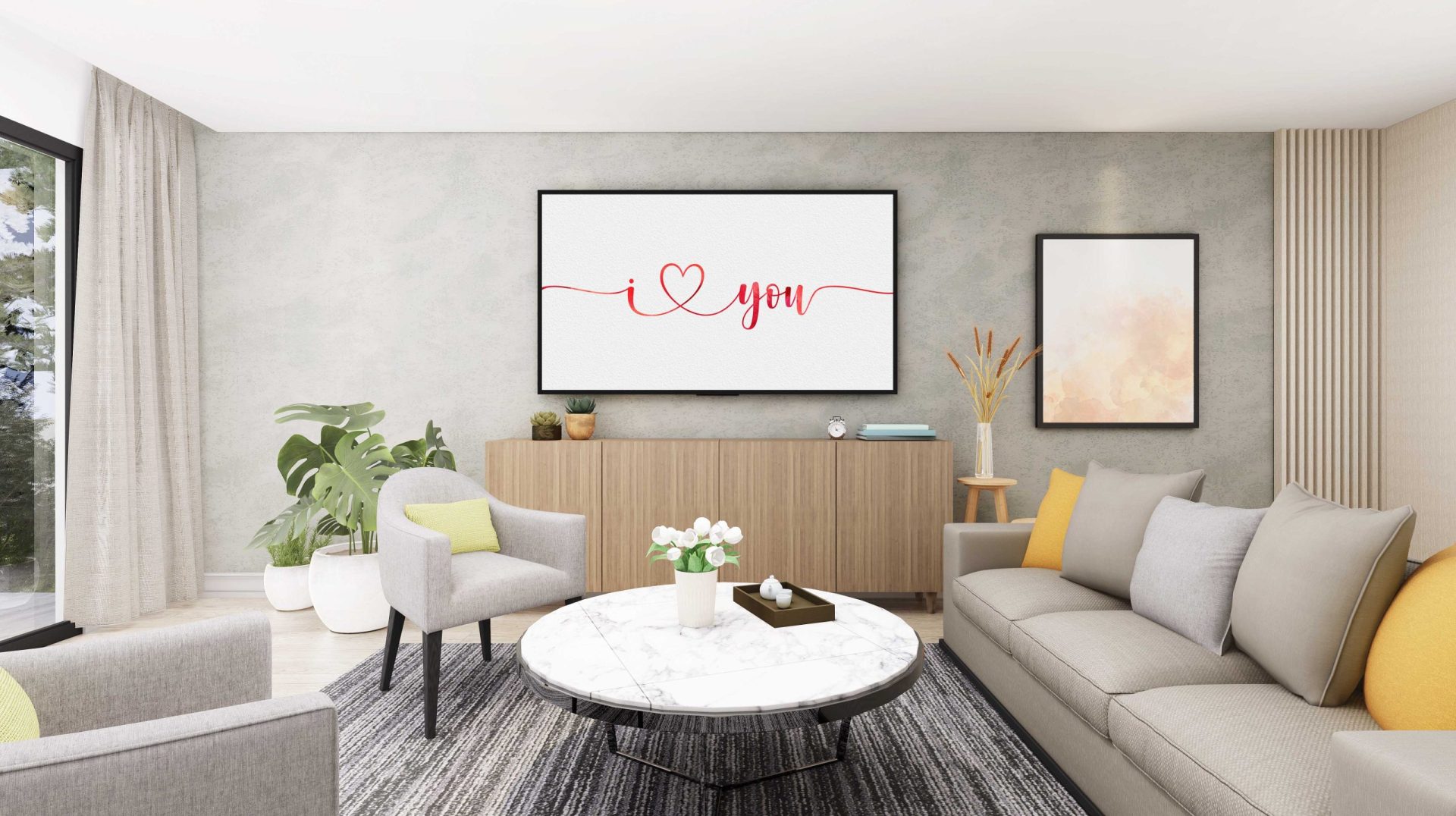 I Love You Samsung Frame TV Art Valentine's Day 3 I Love You Samsung Frame TV Art Valentine's Day - Image 3