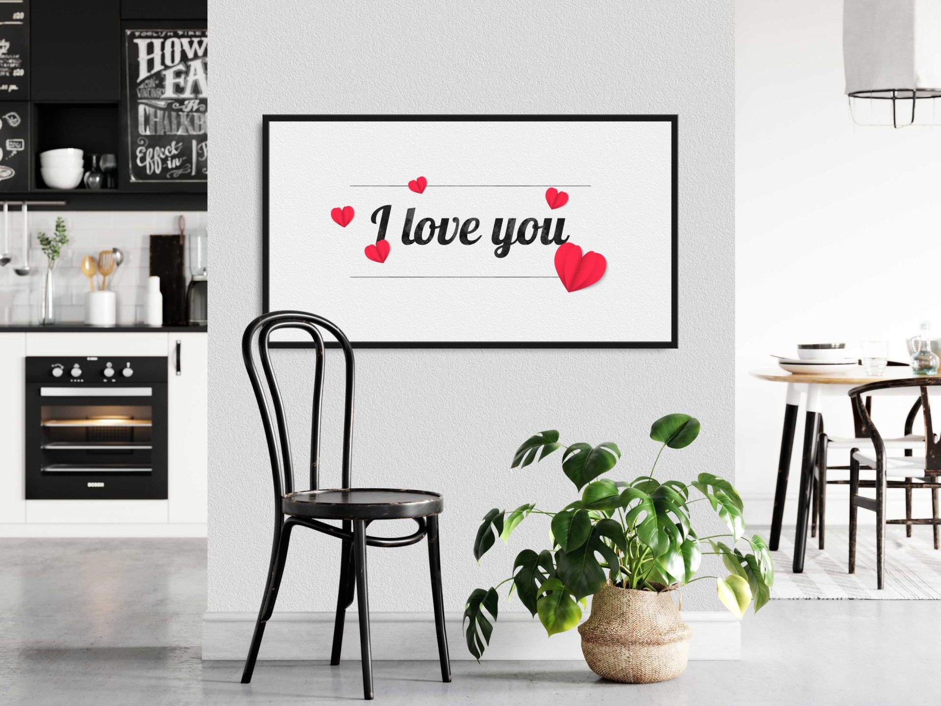 Valentine's Day Frame TV Art I Love You 2 Valentine's Day Frame TV Art I Love You - Image 2