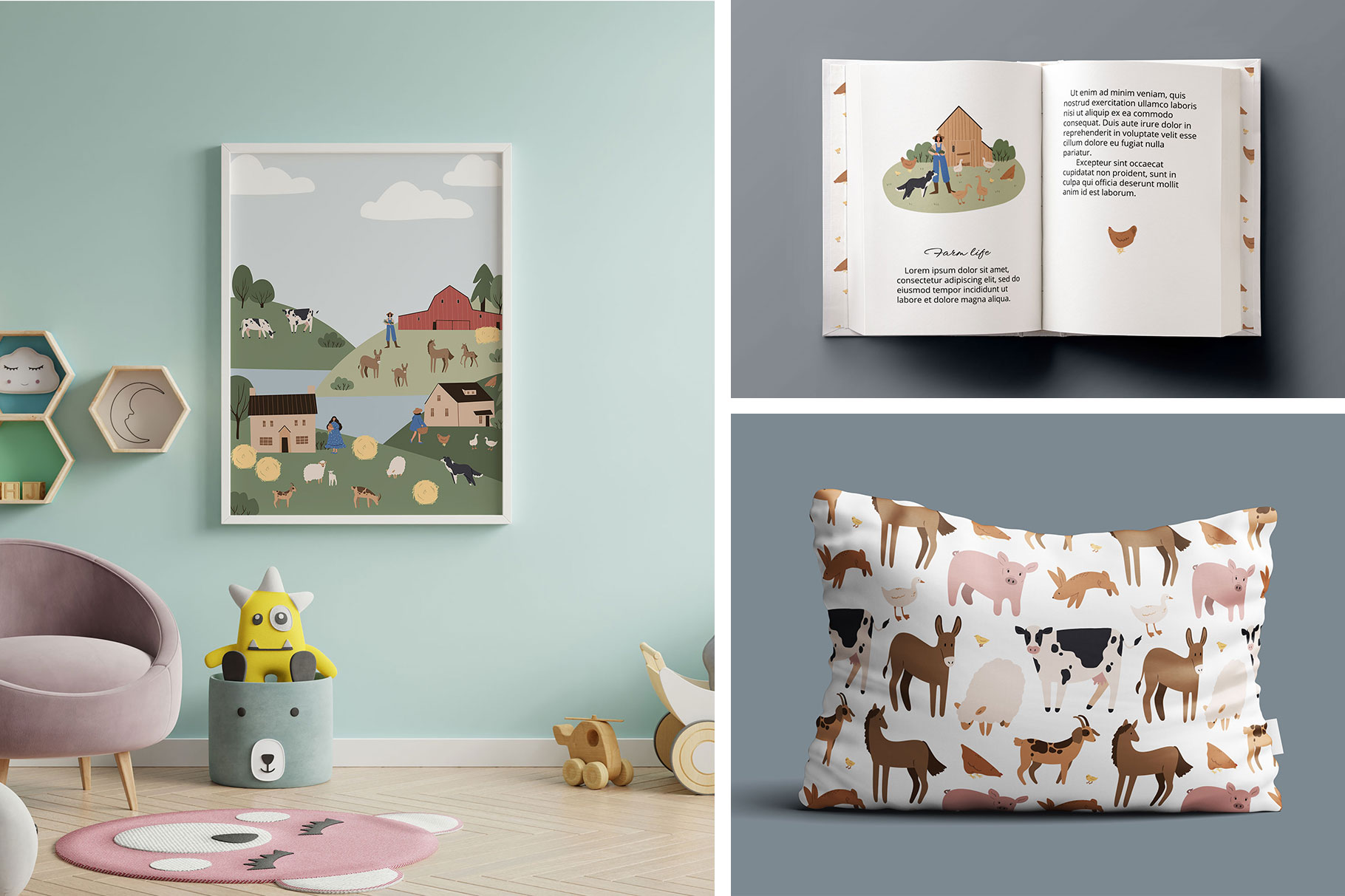 domestic animals clipart, farm life illustrations svg 5 domestic animals clipart, farm life illustrations svg - Image 5