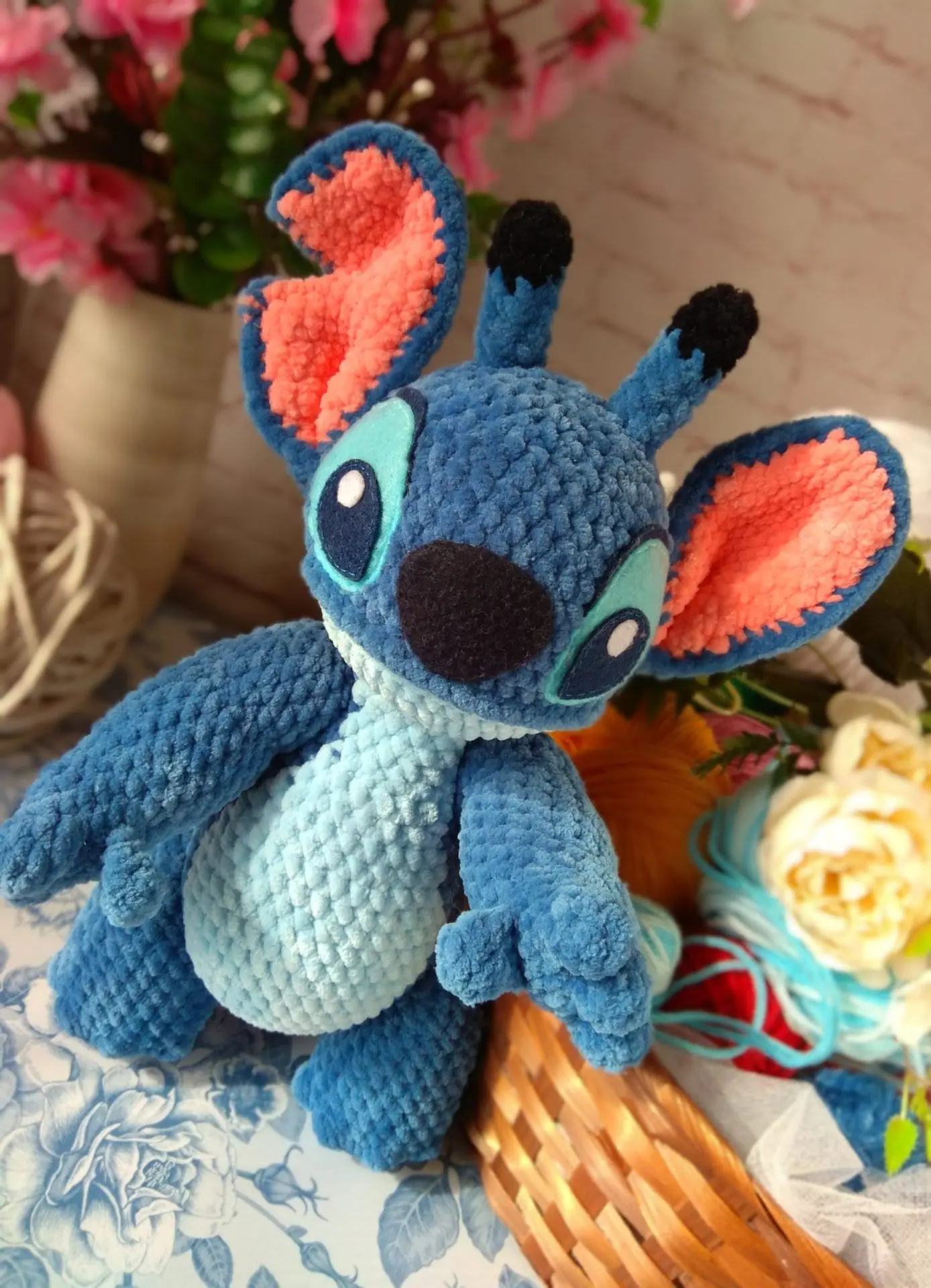 Crochet pattern Stitch, Amigurumi Stitch, Stitch toy pattern 4 Crochet pattern Stitch, Amigurumi Stitch, Stitch toy pattern - Image 4