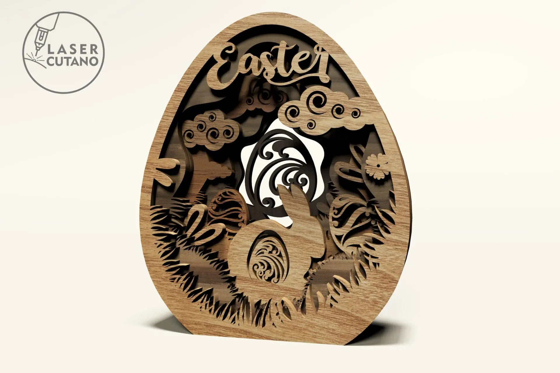 3 Eggs EASTER Craft Decoration 4 3 Eggs EASTER Craft Decoration - Image 4