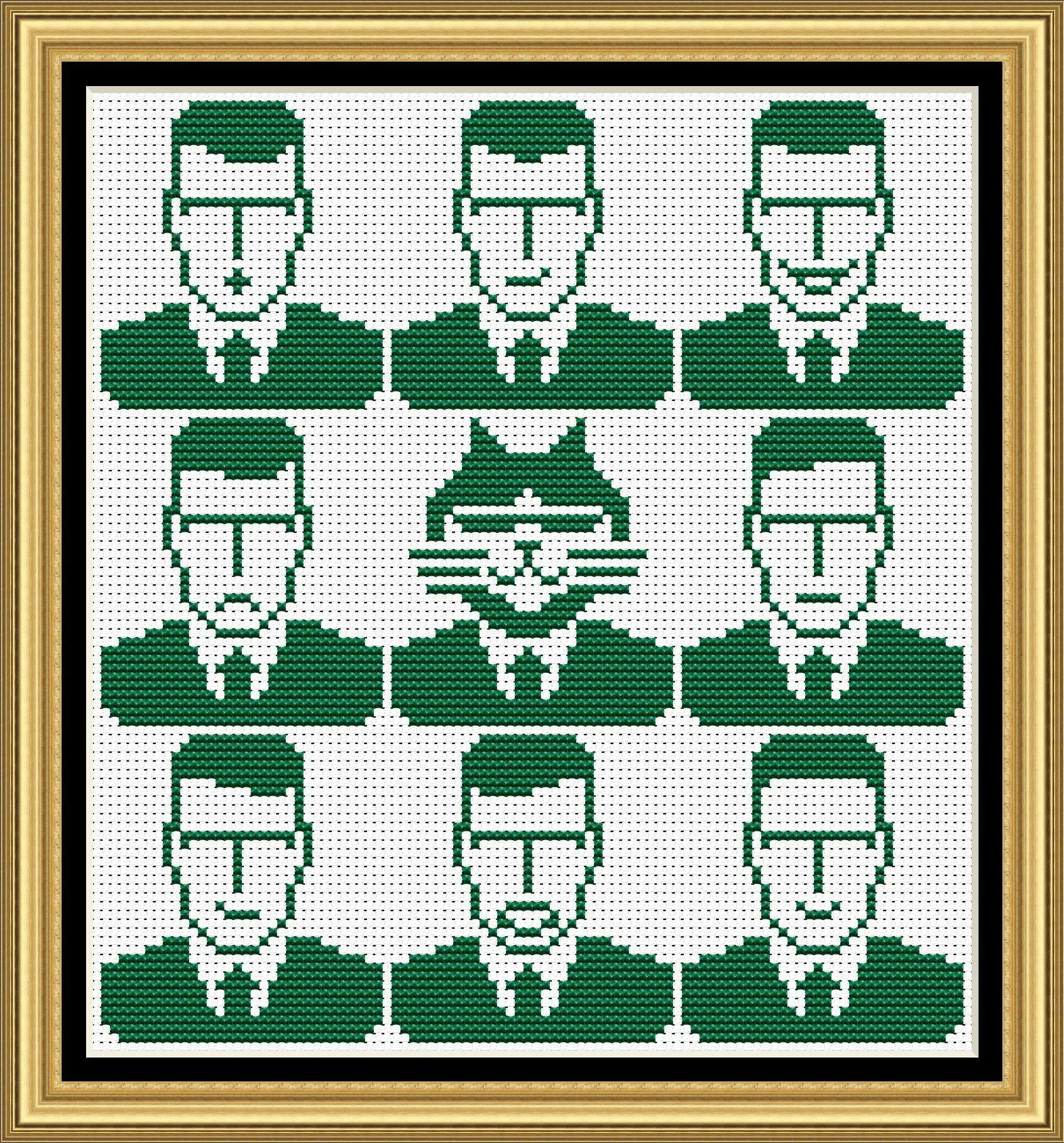 Cross stitch pattern Secret Agent 4 Cross stitch pattern Secret Agent - Image 4