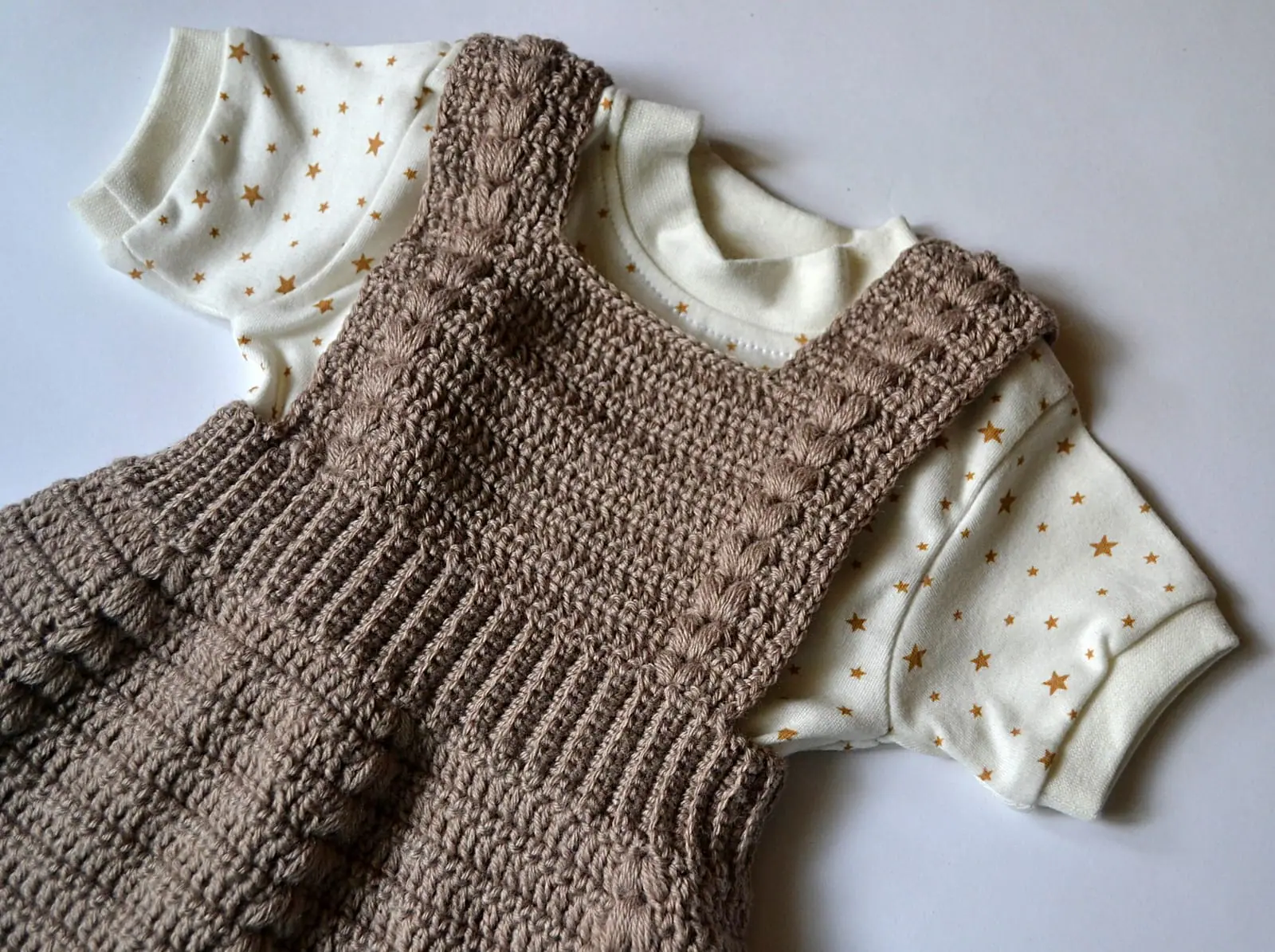 Pinafore baby dress Crochet pattern Baby clothes 3 - 6 month 3 Pinafore baby dress for 3 6 month crochet pattern