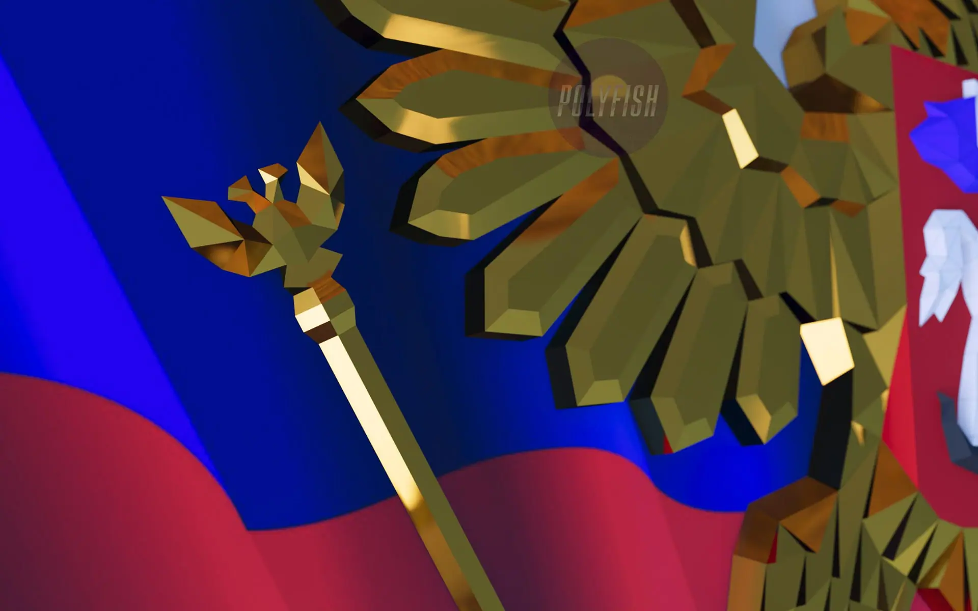 DIY Coat of Arms of Russia template Papercraft PDF 6 DIY Coat of Arms of Russia template Papercraft PDF - Image 6