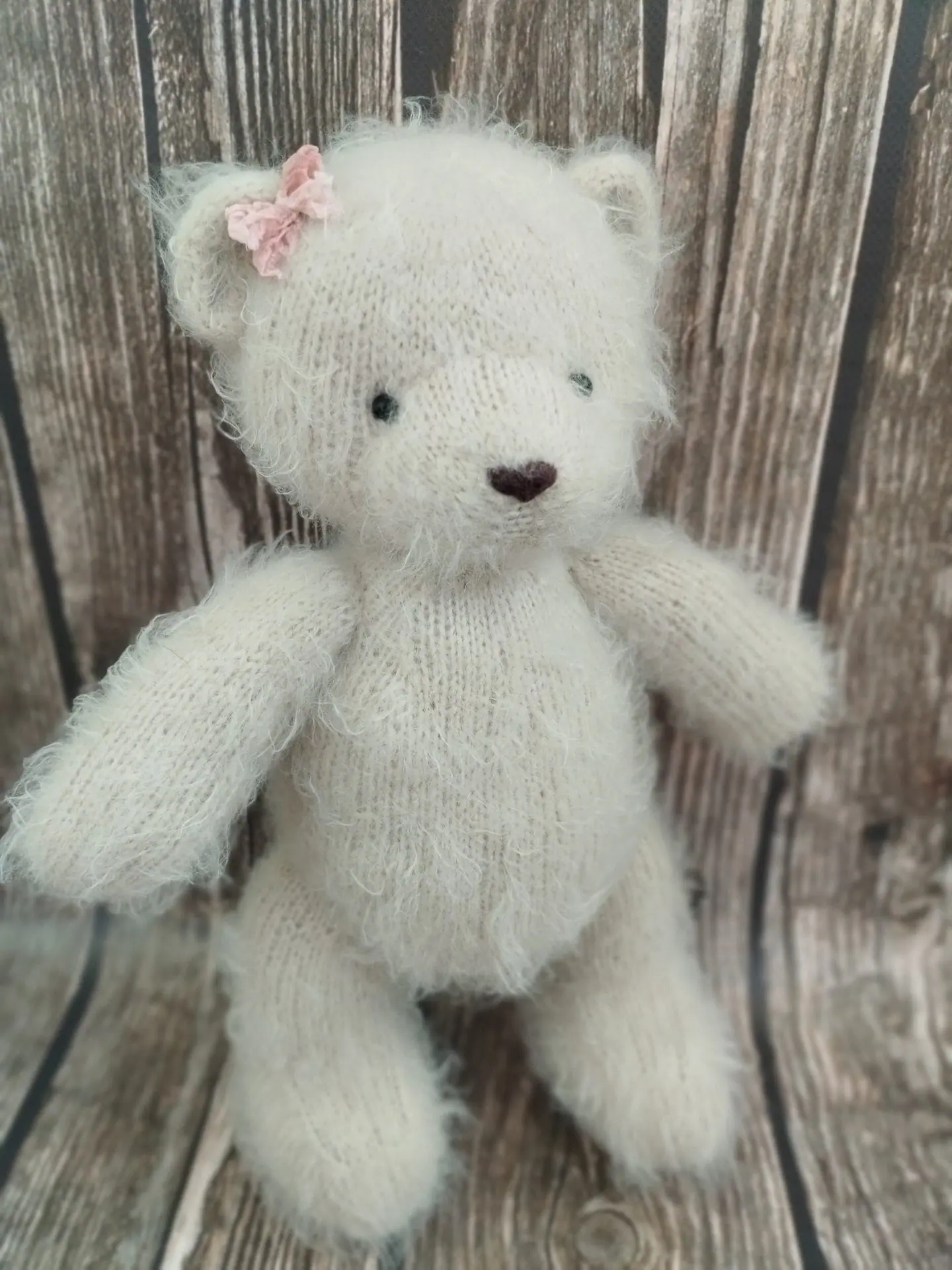 Bear and Bunny, newborn props 2 Bear and Bunny, newborn props - Image 2