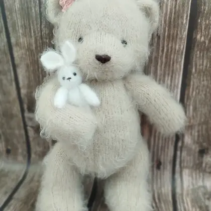 Bear and Bunny, newborn props