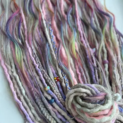 IN STOCK hooked dreads de brushable dreadlocks