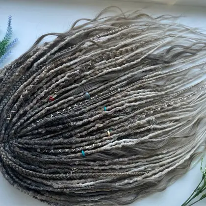 IN STOCK hooked synthetic dreads de dreadlocks