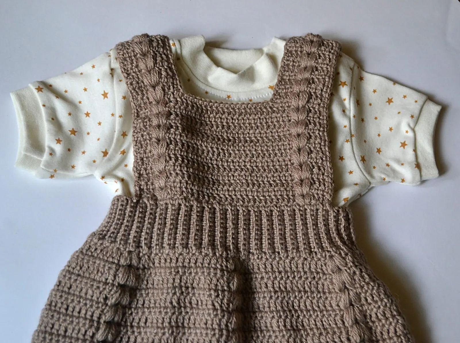 Pinafore baby dress Crochet pattern Baby clothes 3 - 6 month 4 Pinafore baby dress for 3 6 month crochet pattern