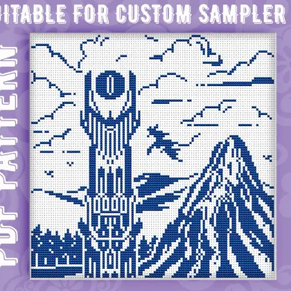 LOTR Cross Stitch Pattern