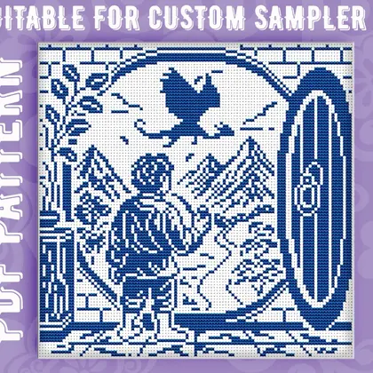 LOTR Cross Stitch Pattern