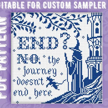 LOTR Cross Stitch Pattern