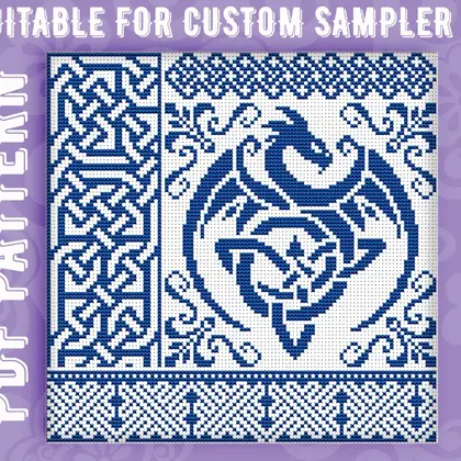 Ornament Cross Stitch Pattern