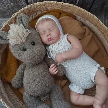 A beautiful soft horse, newborn props