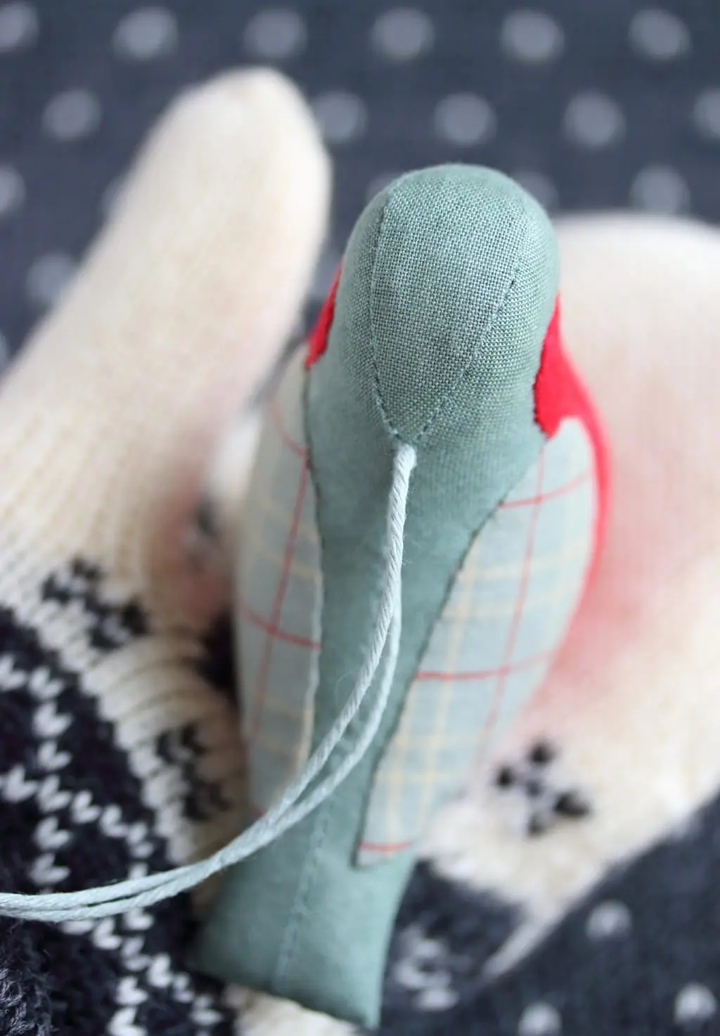 PDF Bullfinch Christmas Ornament Sewing Pattern 2 PDF Bullfinch Christmas Ornament Sewing Pattern - Image 2