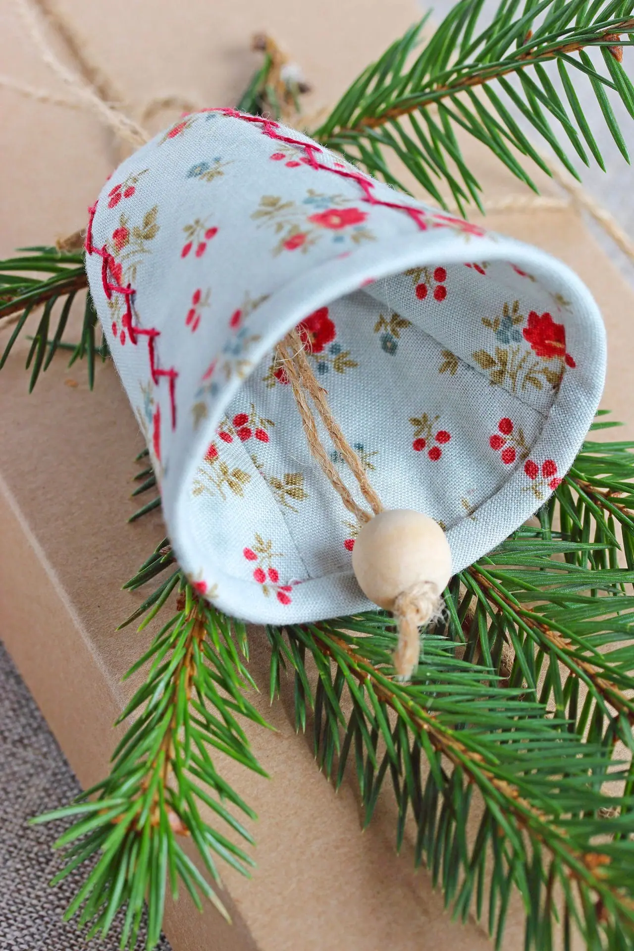 PDF Christmas Bell Ornament Sewing Pattern 3 PDF Christmas Bell Ornament Sewing Pattern - Image 3