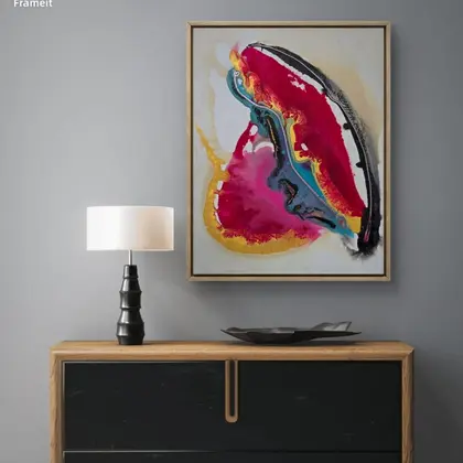 ⚪️Abstract painting,interior artwork,acrylic on canvas