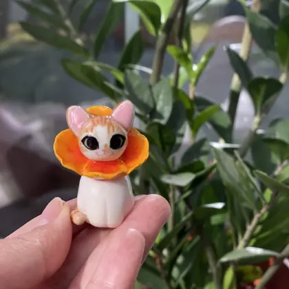 Custom Flower Cat