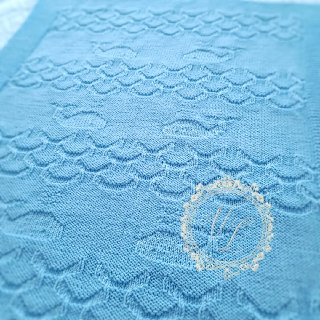 Step-by-Step Knitting Pattern Baby Blanket | v34 - Image 2