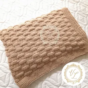 Blanket Knitting Pattern | Baby Blanket | V6