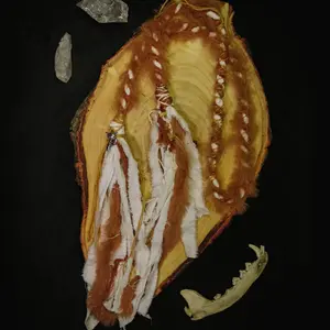 Dreadlock Hair Wrap. Ginger Dreadwrap