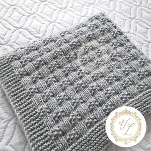 Blanket Knitting Pattern | Baby Blanket | v9