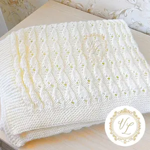 Step-by-Step Knitting Pattern Blanket | V2